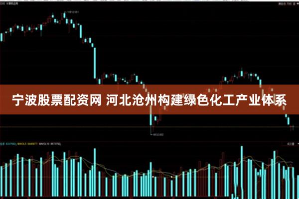 宁波股票配资网 河北沧州构建绿色化工产业体系