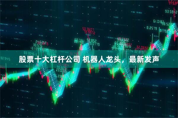 股票十大杠杆公司 机器人龙头，最新发声